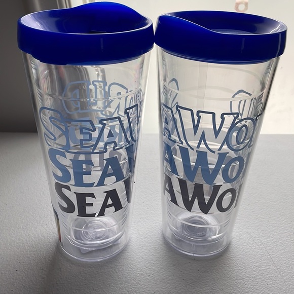 2 New Sea World Tritan USA 22 oz Insulated Drink Cups - Picture 3 of 3